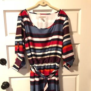 Striped Banana Republic Dress